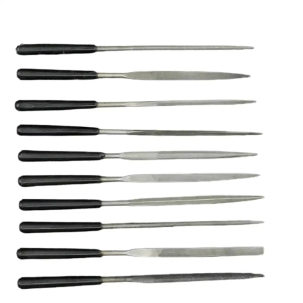 Needle File Set (3x140mm) (available in 5 & 10 pieces) - 10 Pcs - HBC