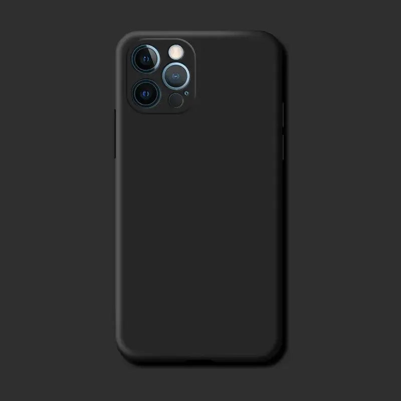 Original Soft Silicone Phone Case For iPhone 14 13 11 12 15 Pro Max Mini X XR XS 7 8 Plus SE 2020 Shockproof Back Cover