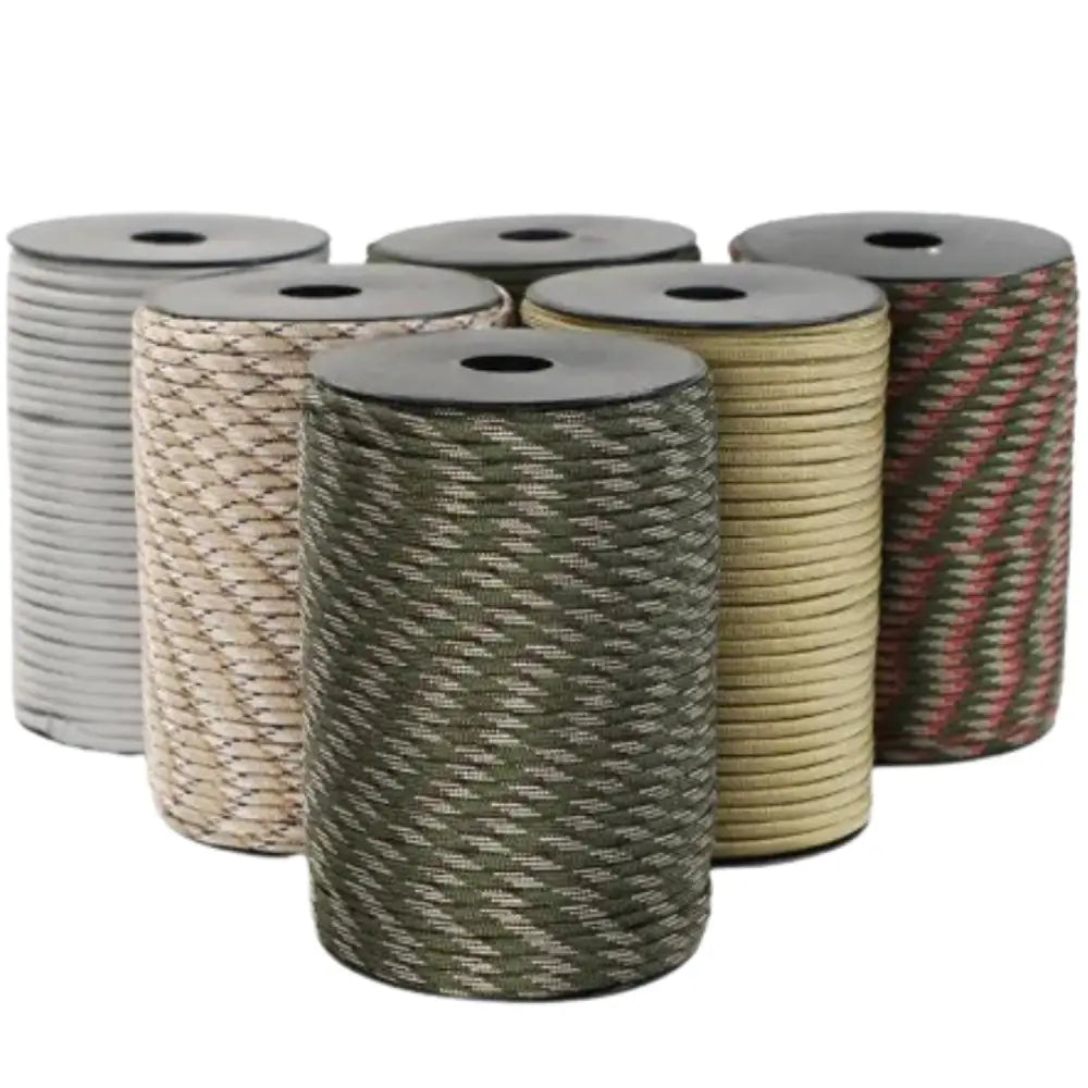 Paracord Rope – 9-Core Military Survival Cord (Multiple Lengths & Colours available) - SS