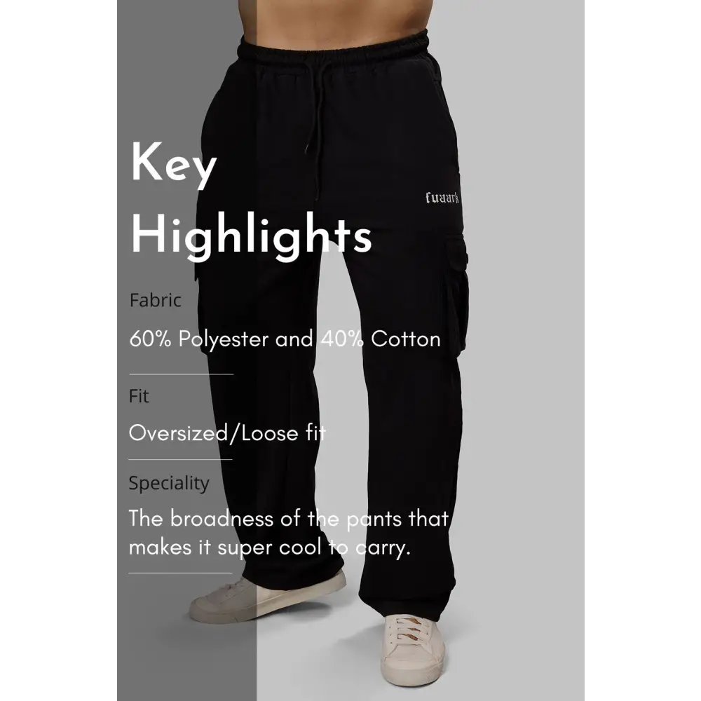 Pinnacle Pocket Pants Black - Joggers