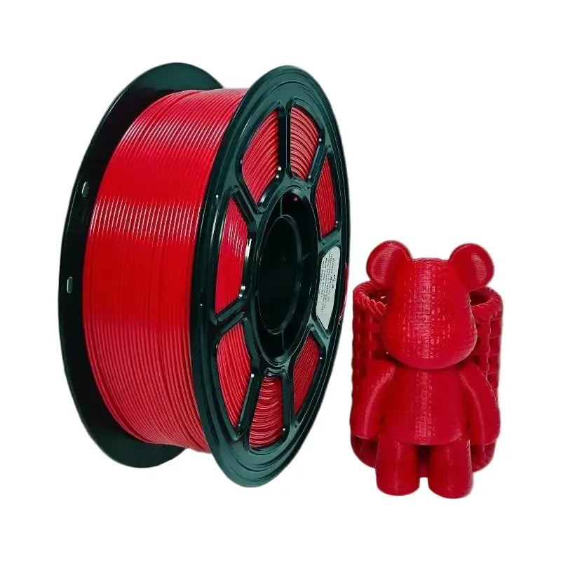 PLA+ High-Speed 3D Printer Filament 1.75mm (1KG) (different colours available) - Red / Filament - HBC