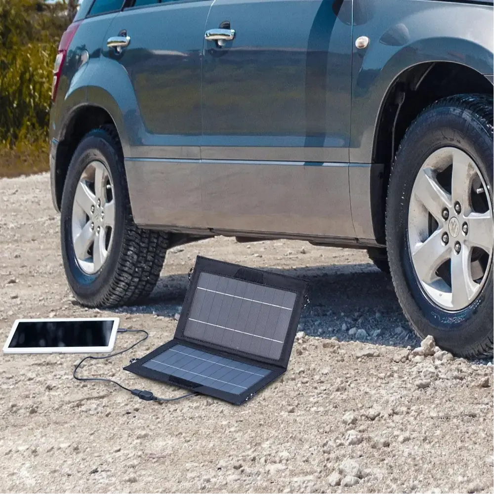 Portable 10W Solar Panel USB Output - 5V10W / Solar Charger - SS