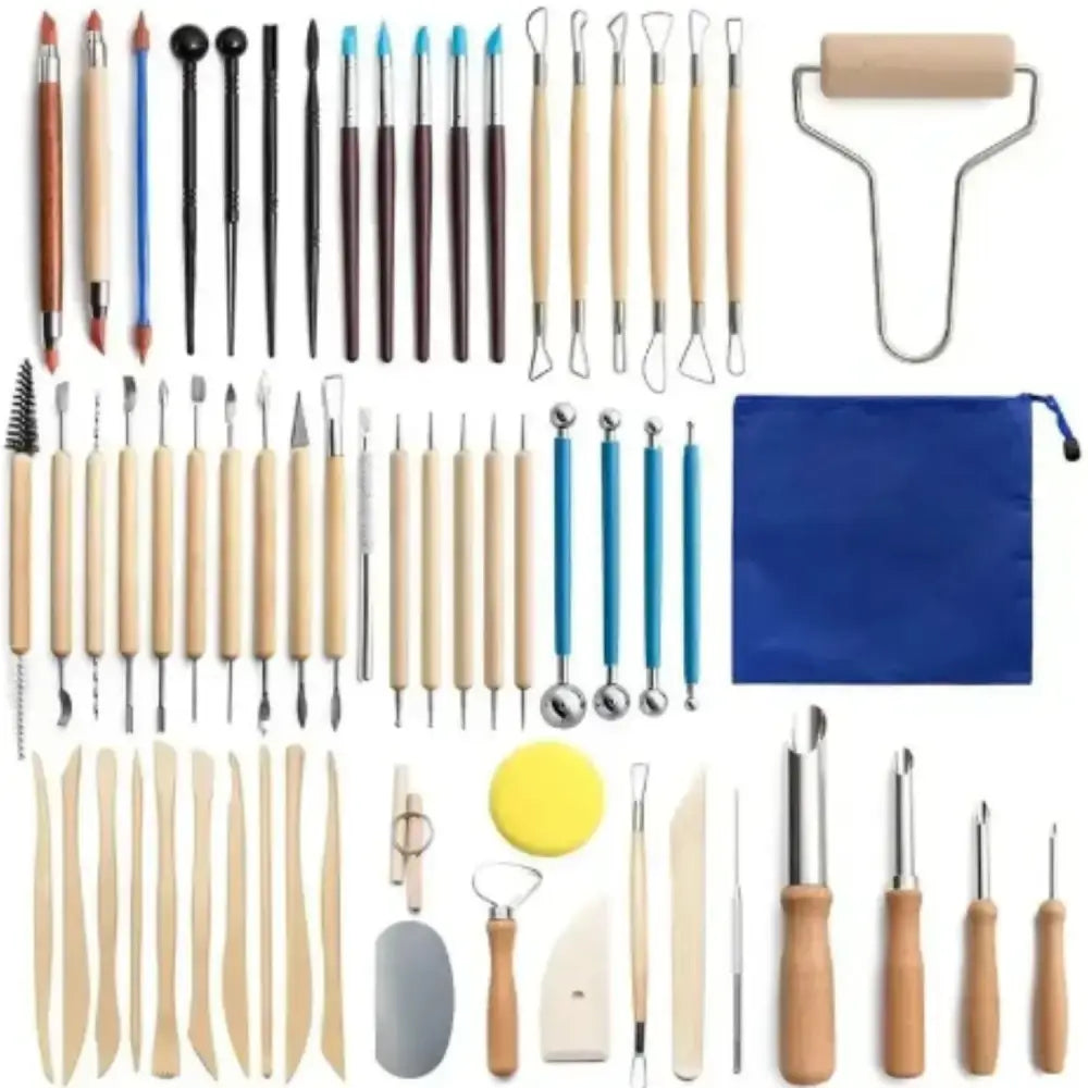 Pottery Tool Set – Clay Ceramic Wax Carving Kit - SS