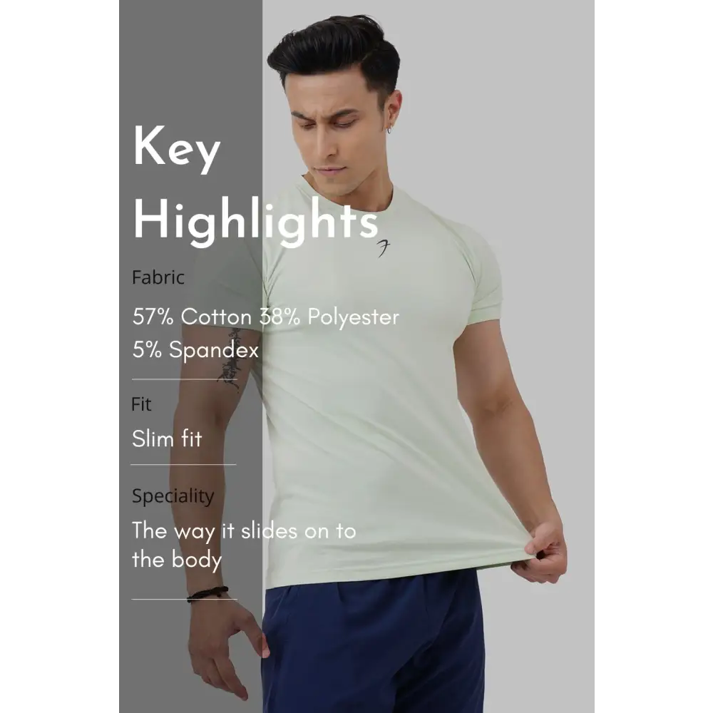 Pulse T-shirt Light Green - Tshirts