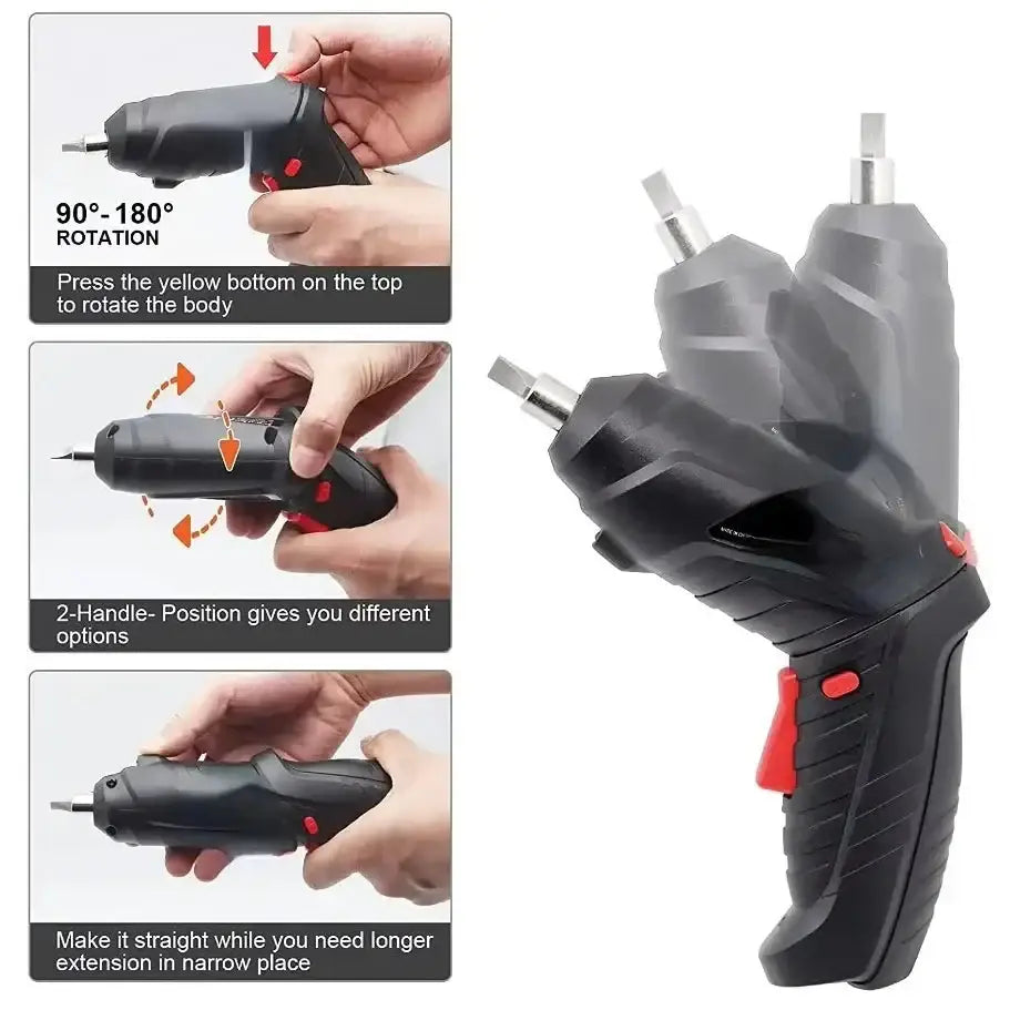 Rechargeable Electric Screwdriver Set - HBC