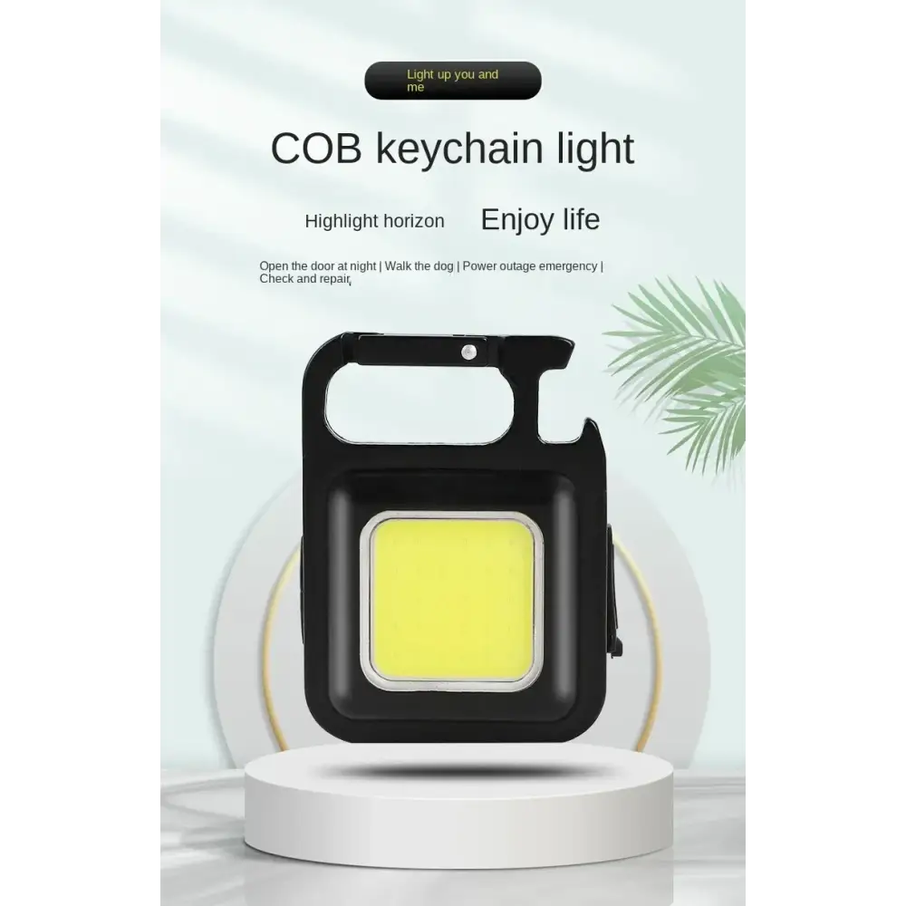 Rechargeable Mini LED Light - Black