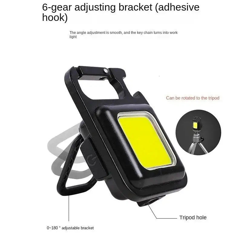 Rechargeable Mini LED Light - Black