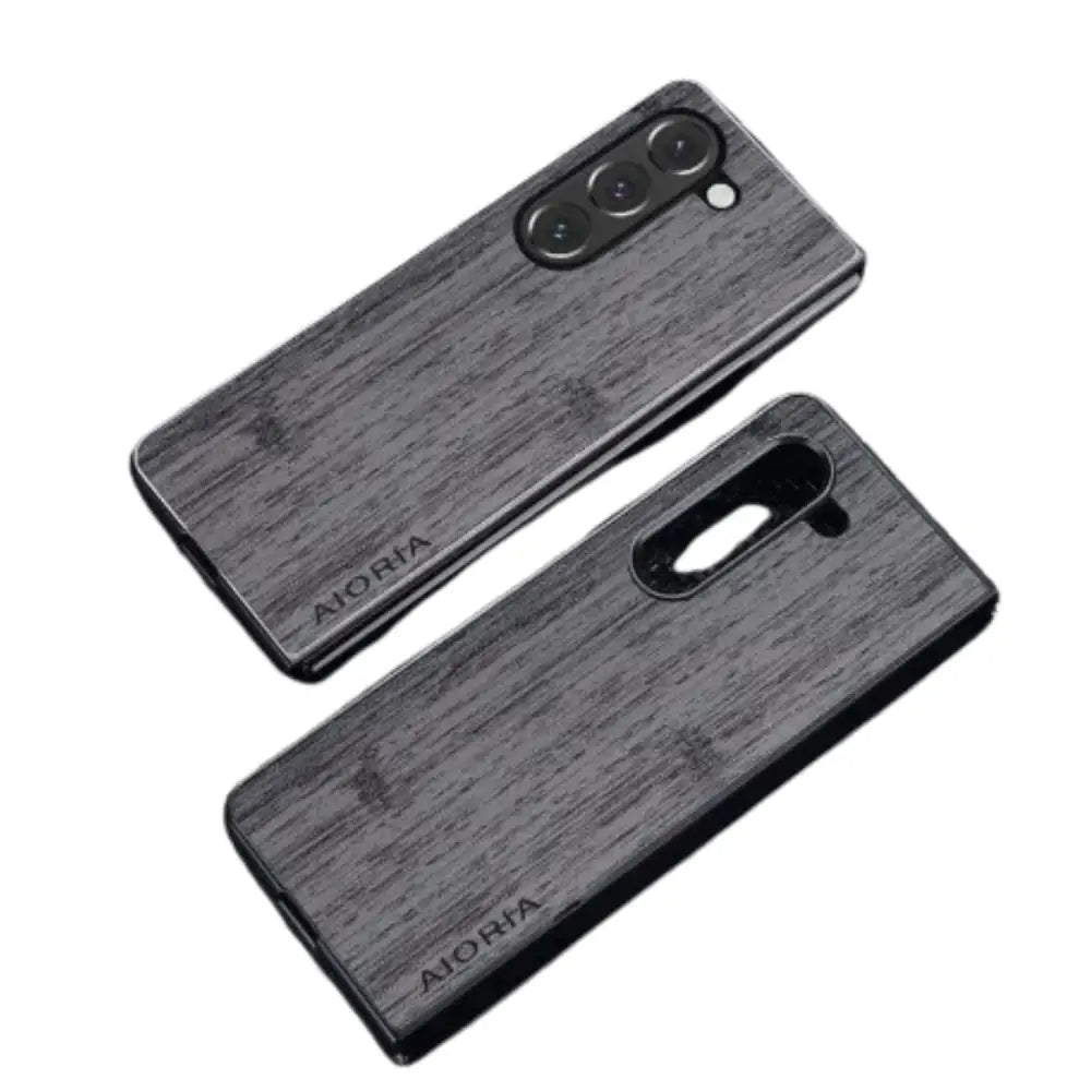 Samsung Z Fold 5 Leather Bamboo Case - 9eight5