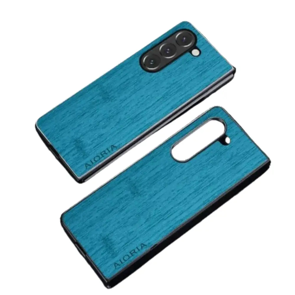 Samsung Z Fold 5 Leather Bamboo Case - 9eight5