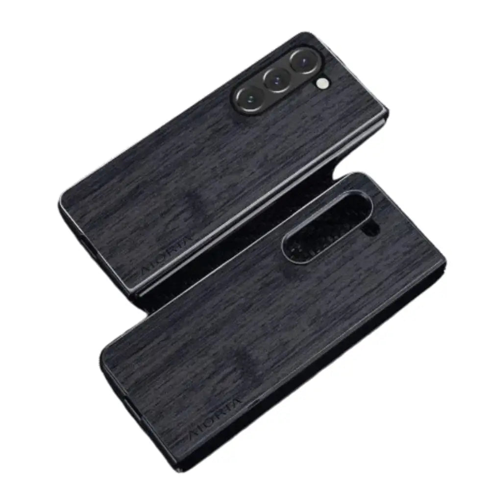 Samsung Z Fold 5 Leather Bamboo Case - 9eight5