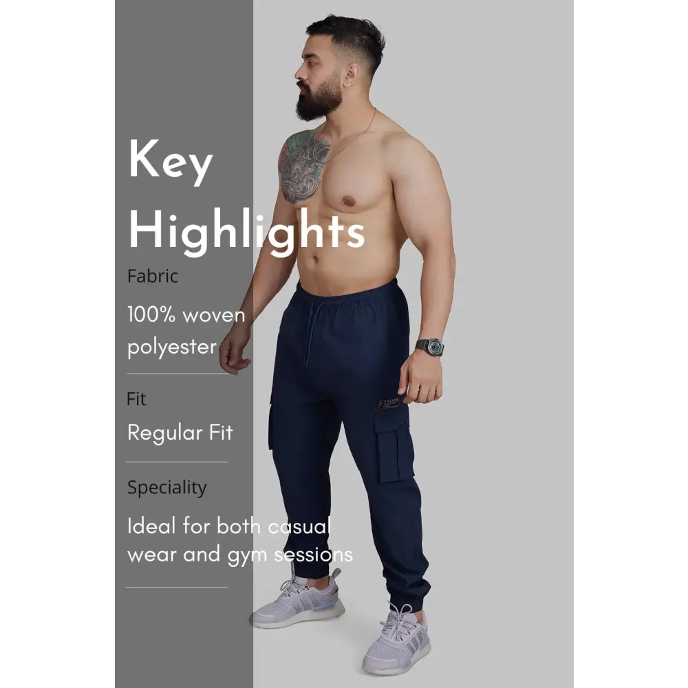 Script Cargo Joggers Dark Navy - Joggers
