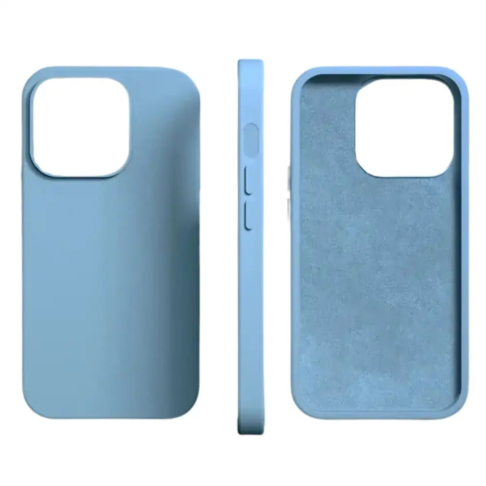 Silicone iPhone Case (iPhone 6 - iPhone 15 Series) - Available in multiple colours