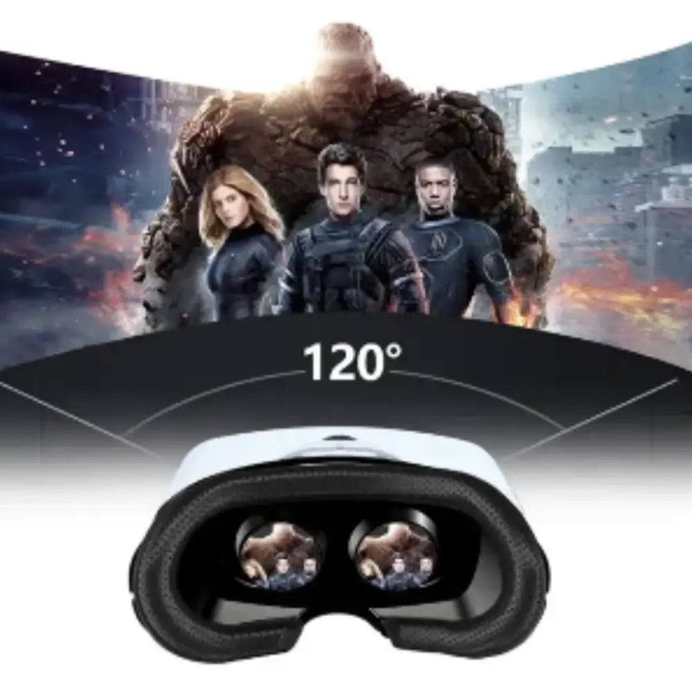 Smart VR Headset with Remote – 3D Virtual Reality for Phones - 9eight5