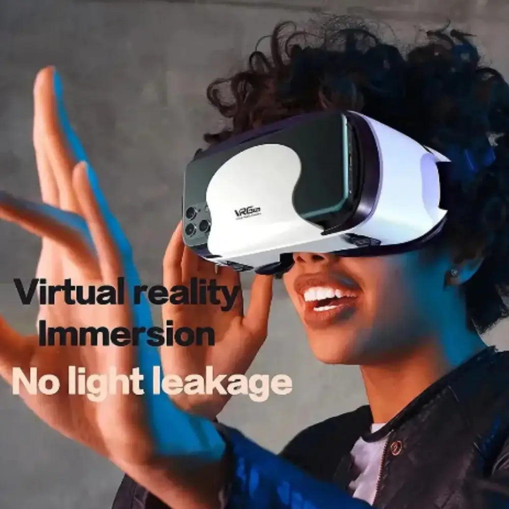 Smart VR Headset with Remote – 3D Virtual Reality for Phones - 9eight5
