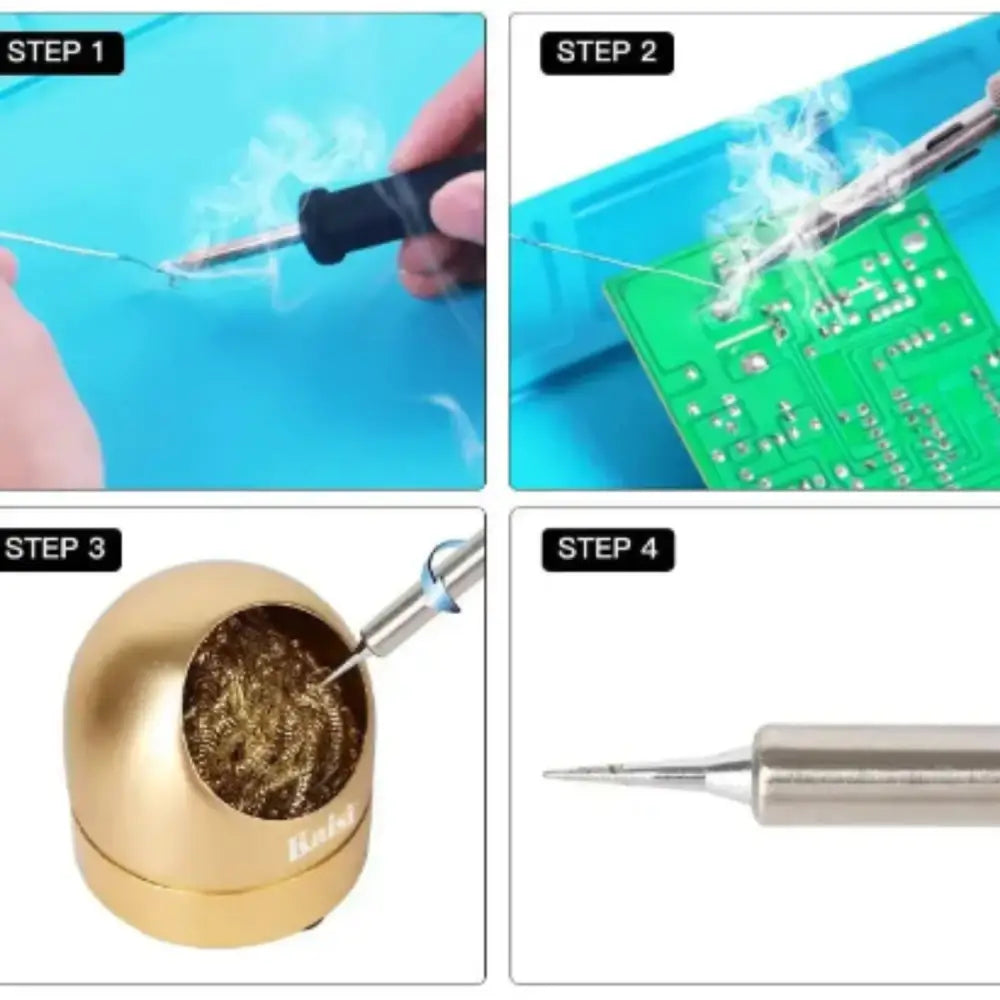 Soldering Iron Tip Cleaning Ball & Sponge