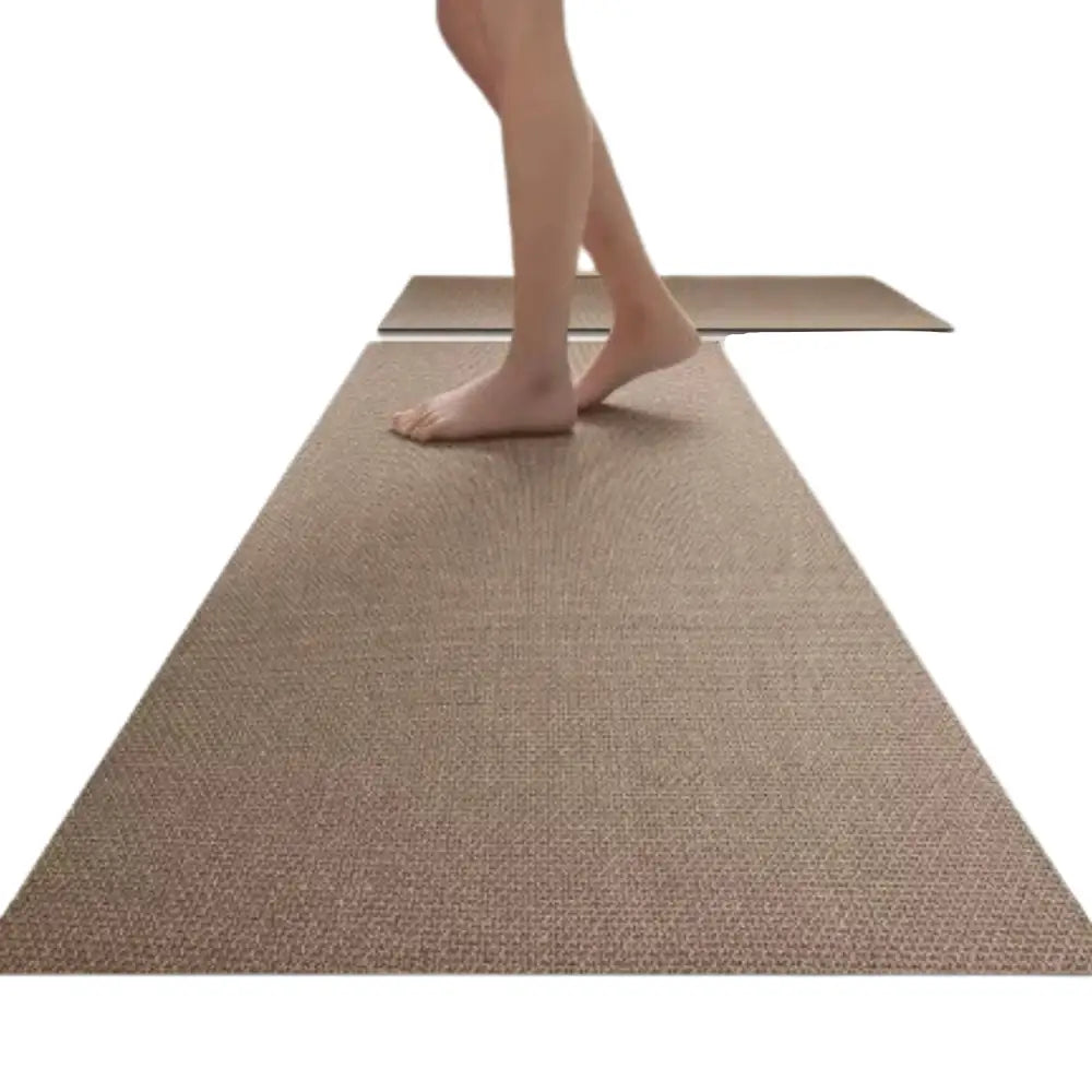 Solid Color Kitchen Mat – Non-Slip & Absorbent (4 colours available) - Apricot / 45x60cm - SS