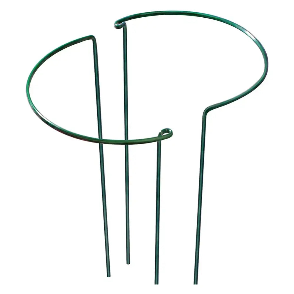 Sturdy Metal Outdoor Plant Support Stakes (2pcs) - SS