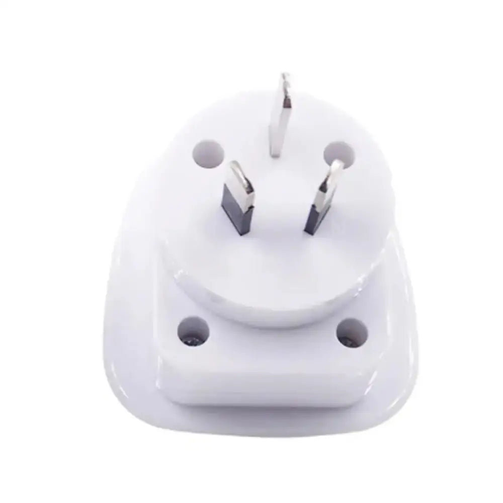 UK/US to AU Power Plug Adapter – 10A 250V - WHITE / AU Plug
