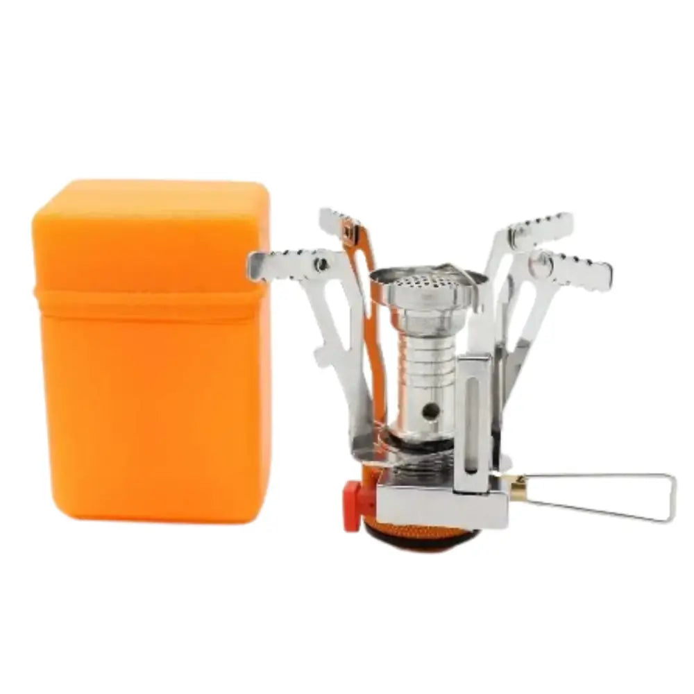 Ultra light Foldable Gas Stove for Camping & Hiking - SS