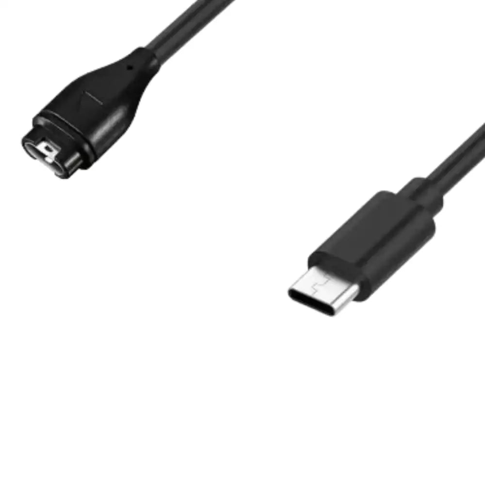 USB-C Charging Cable for Garmin Smartwatch - Black