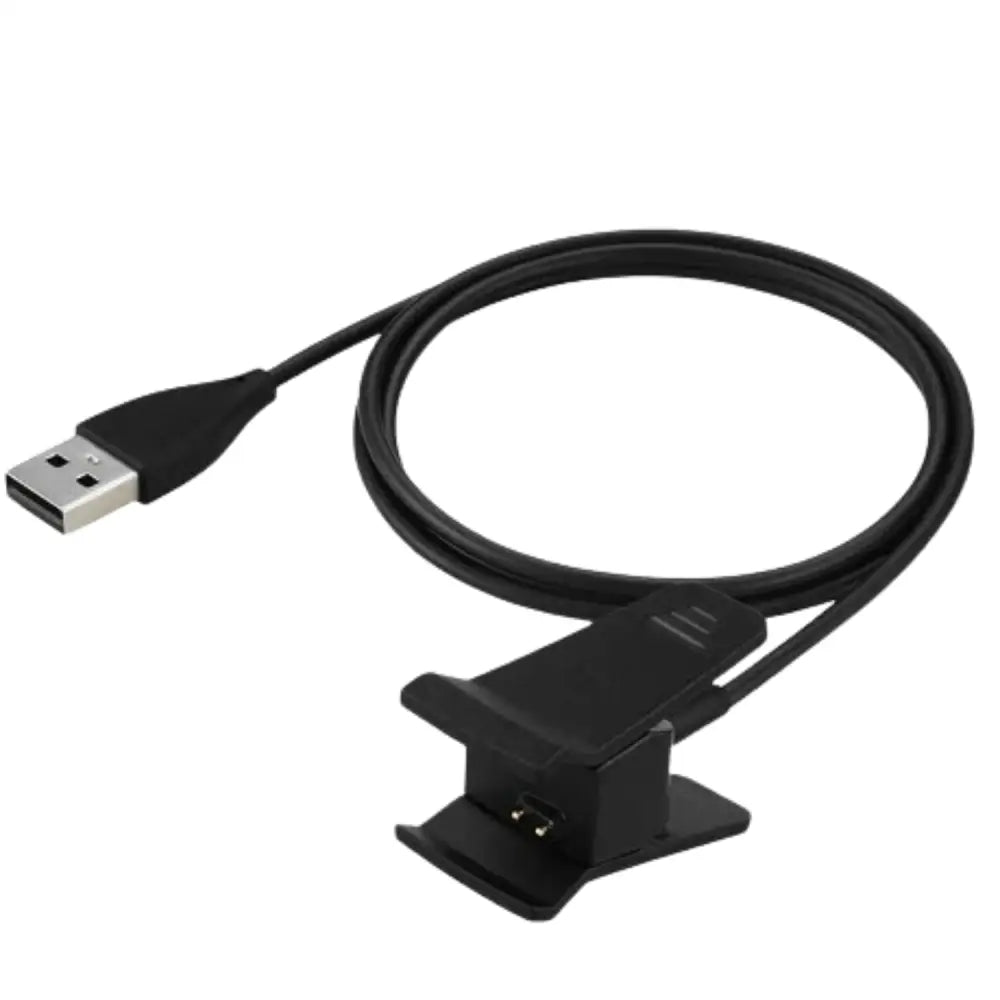 USB Charging Cable For Fitbit Alta HR Replacement Charger Cradle Dock Cable Adapter Power Adapter With Clip