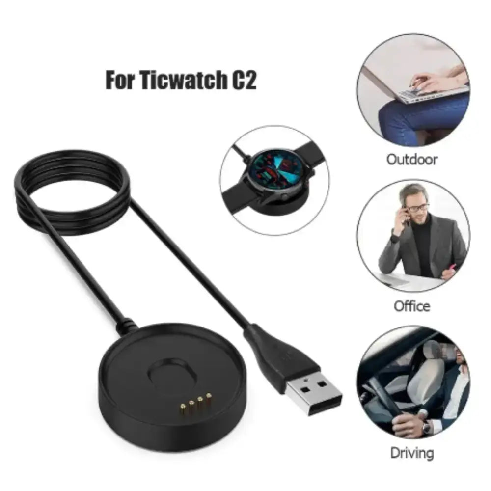 USB Charging Dock for Ticwatch C2 - c2 / CHINA