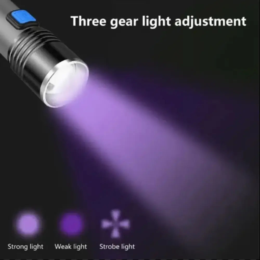 UV Blacklight (Rechargeable) - K31 395nm 1200mAh