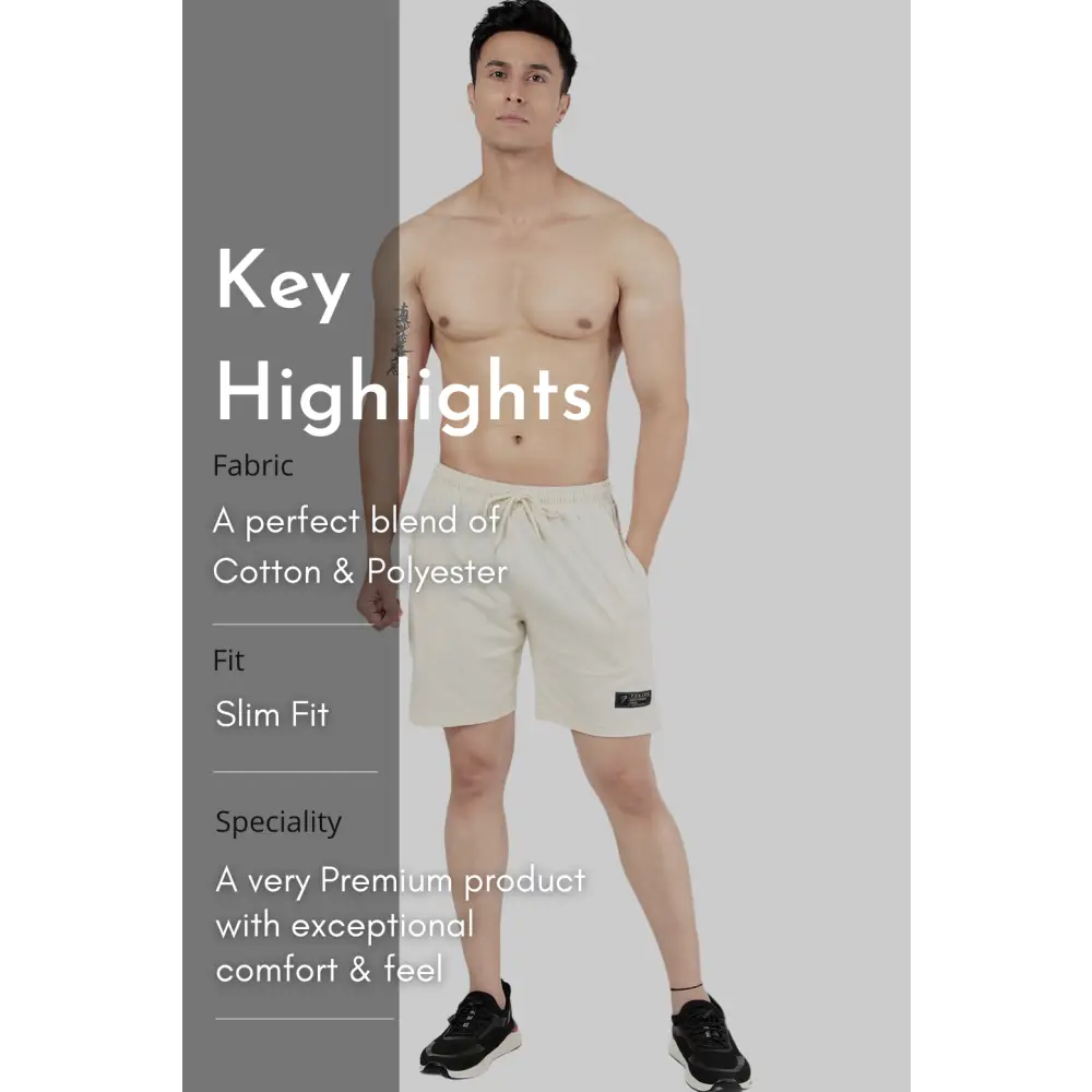 Venture Shorts Beige - Shorts