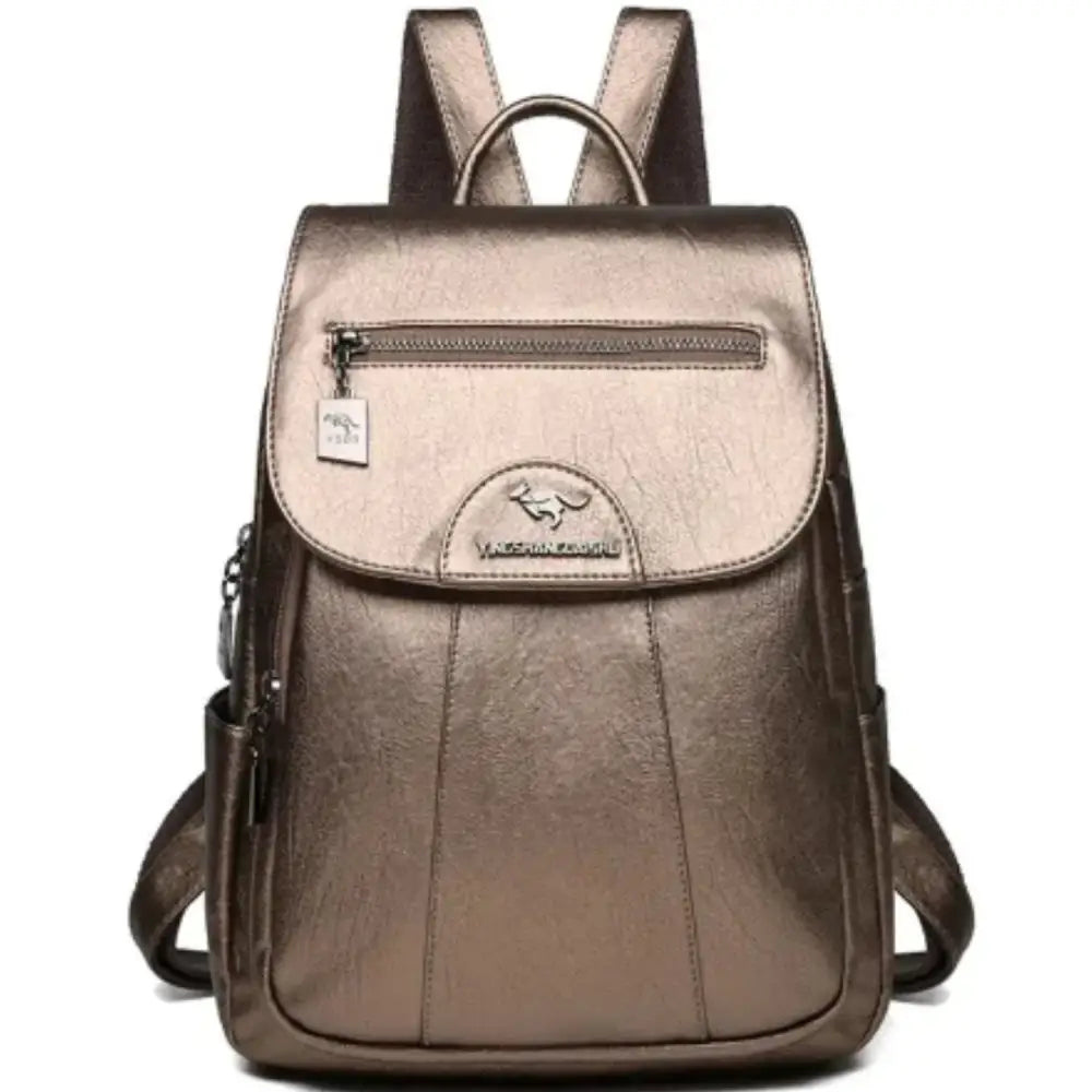 Vintage Soft Leather Backpack for Women - 9eight5