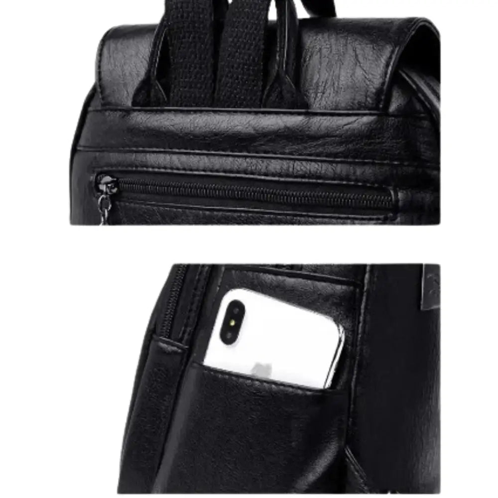 Vintage Soft Leather Backpack for Women - 9eight5
