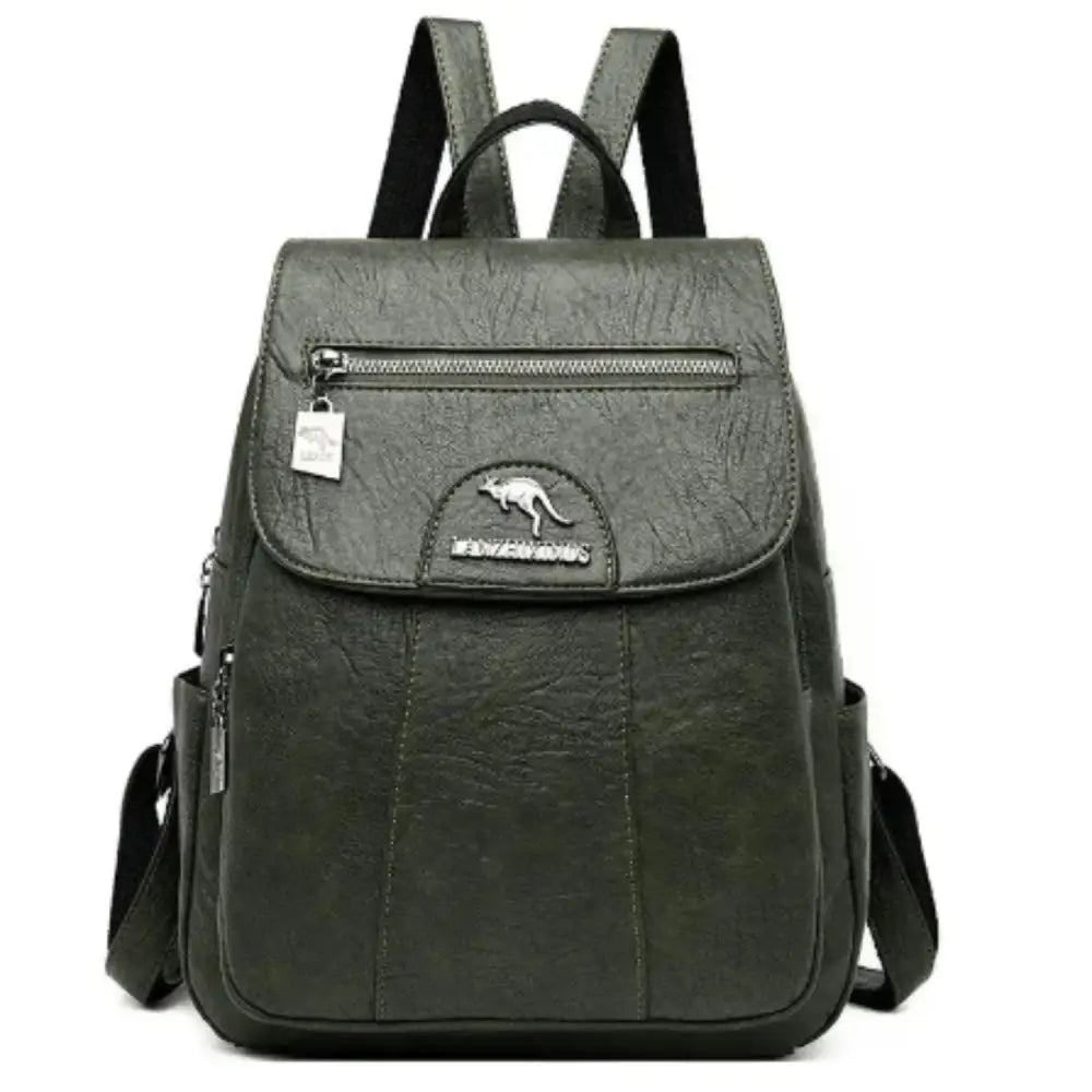 Vintage Soft Leather Backpack for Women - 9eight5