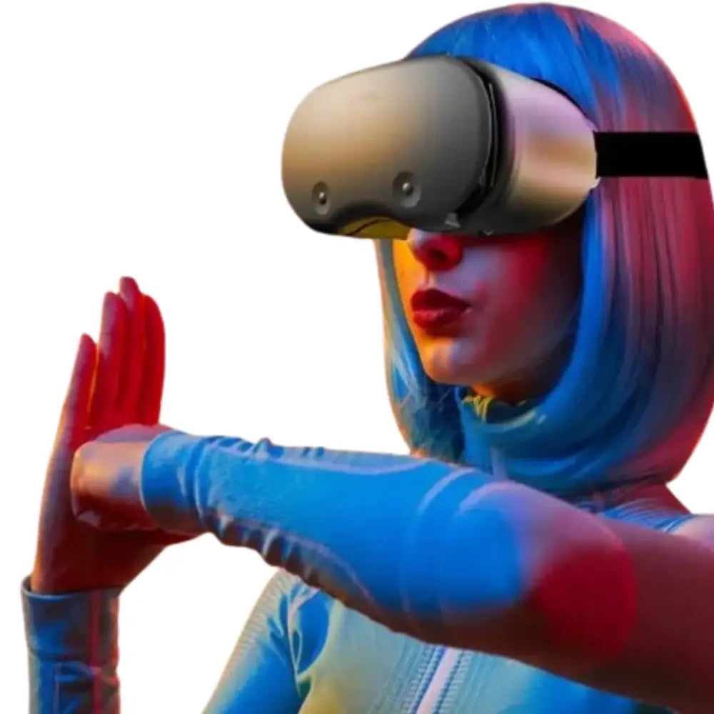 VR Headset with Wireless Rocker for Smartphones - 9eight5