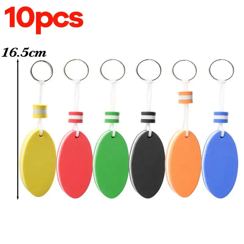 Waterproof Floating EVA Keychain (various quantity available) - 10pcs / Keychain - SS