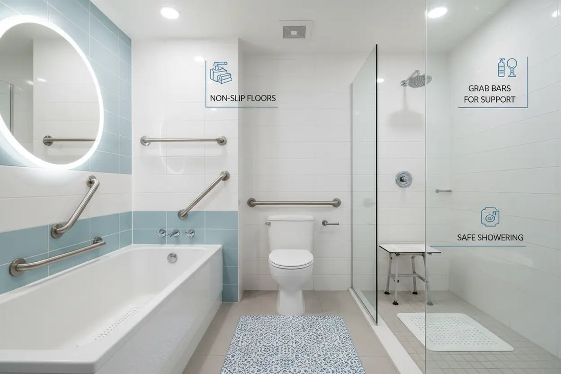 Bathroom Safety Tips to Help Prevent Slips and Falls
