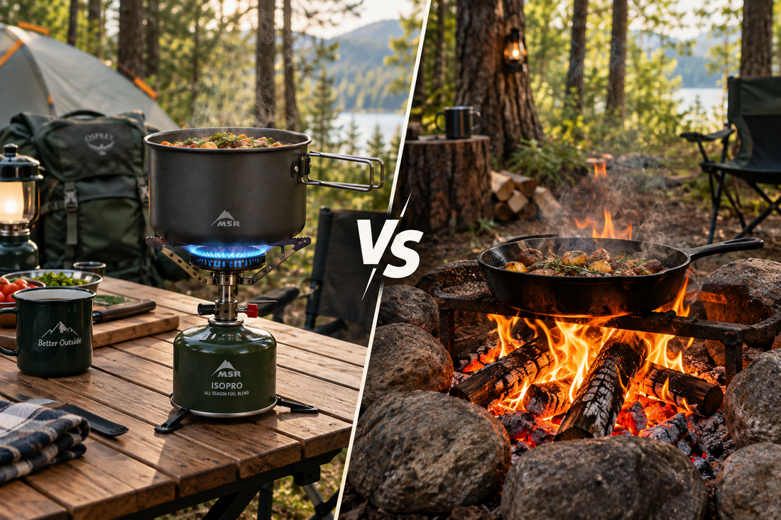 Gas Stove vs Campfire Cooking: Which Is Better for Camping?