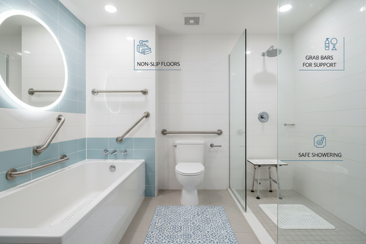 Bathroom Safety Tips to Help Prevent Slips and Falls