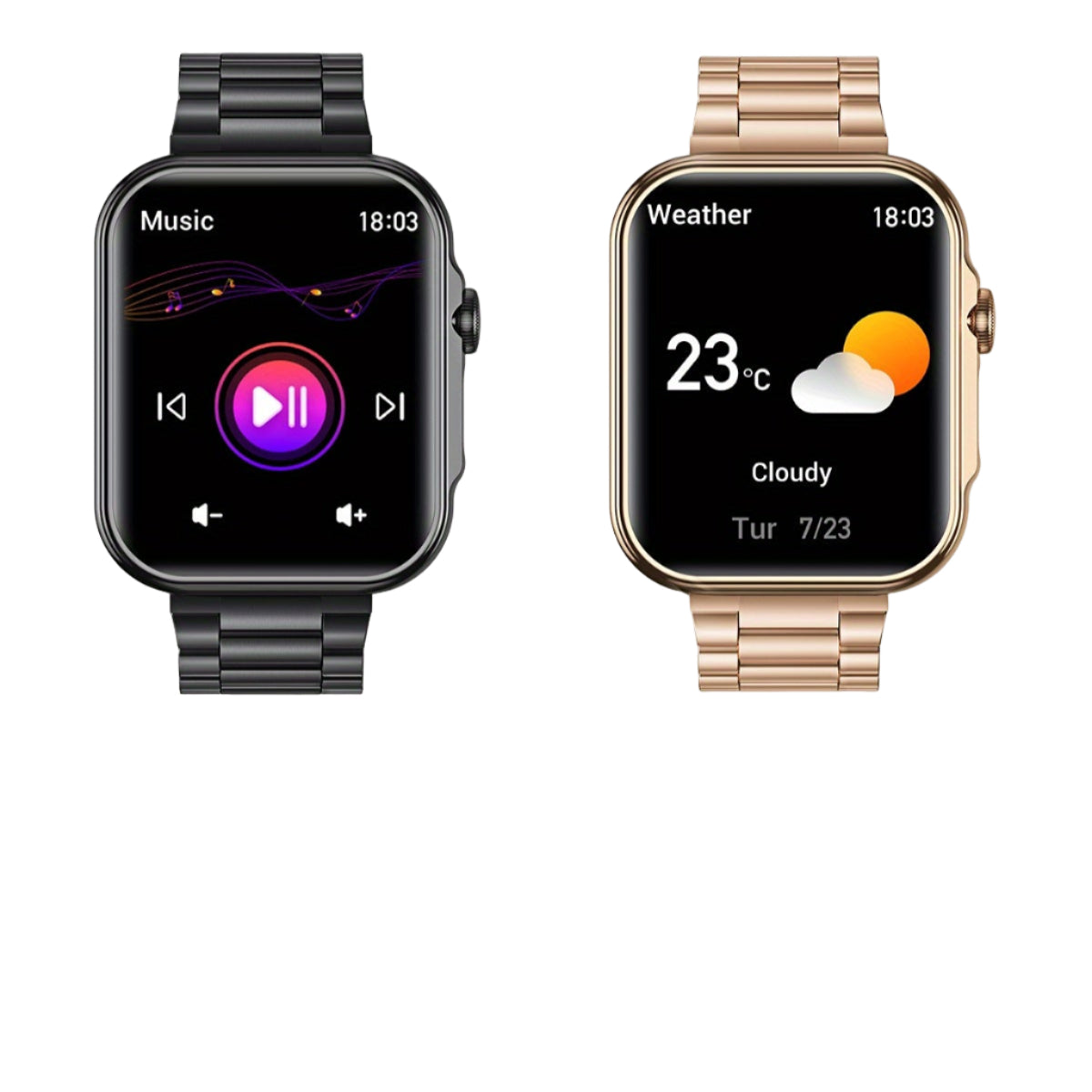 LIGE Outdoor Smart Watch – Large HD Screen, AI Voice Assistant