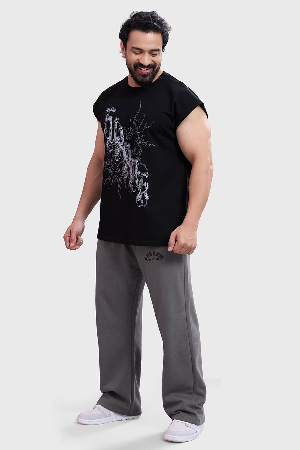 Fossil Capsleeves Tank Black