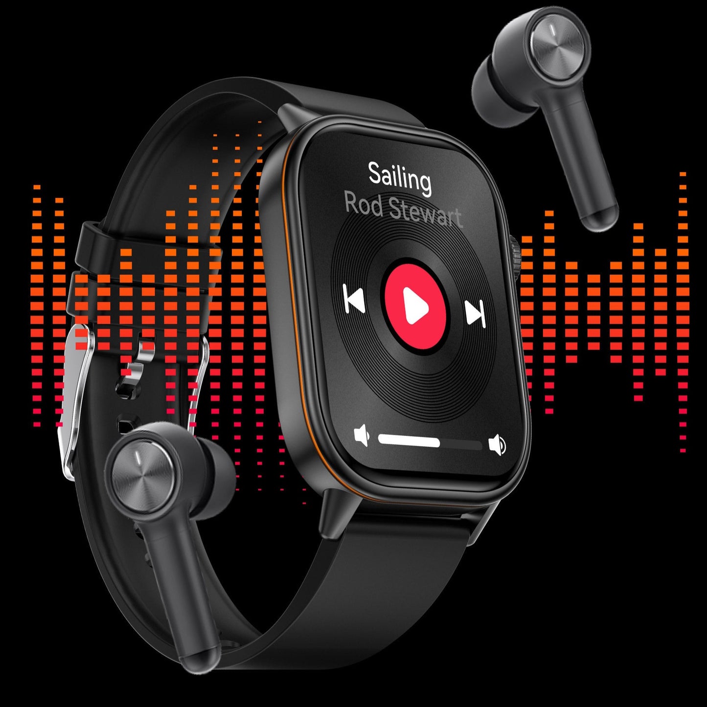 LIGE Outdoor Smartwatch – Large Screen with Compass & Music (10 different styles available)