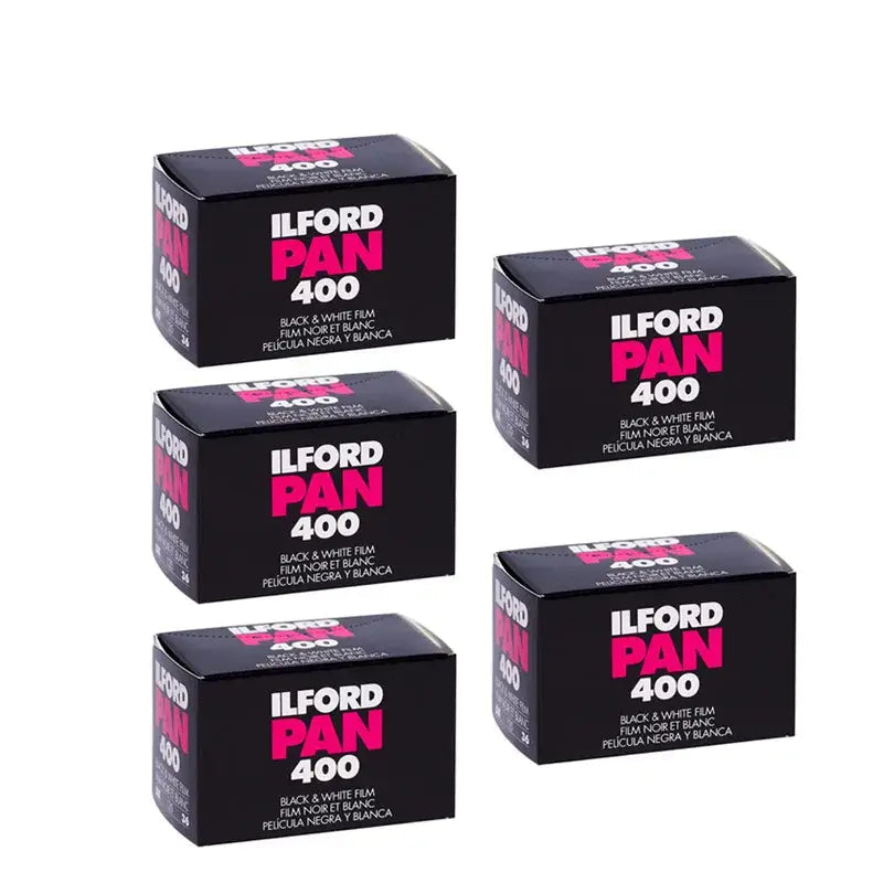 1-10 Roll ILFORD Pan 400 Black And White Film 135 35mm B&W Negative Film 36 Exposure/Roll Suitable For Kodak Film