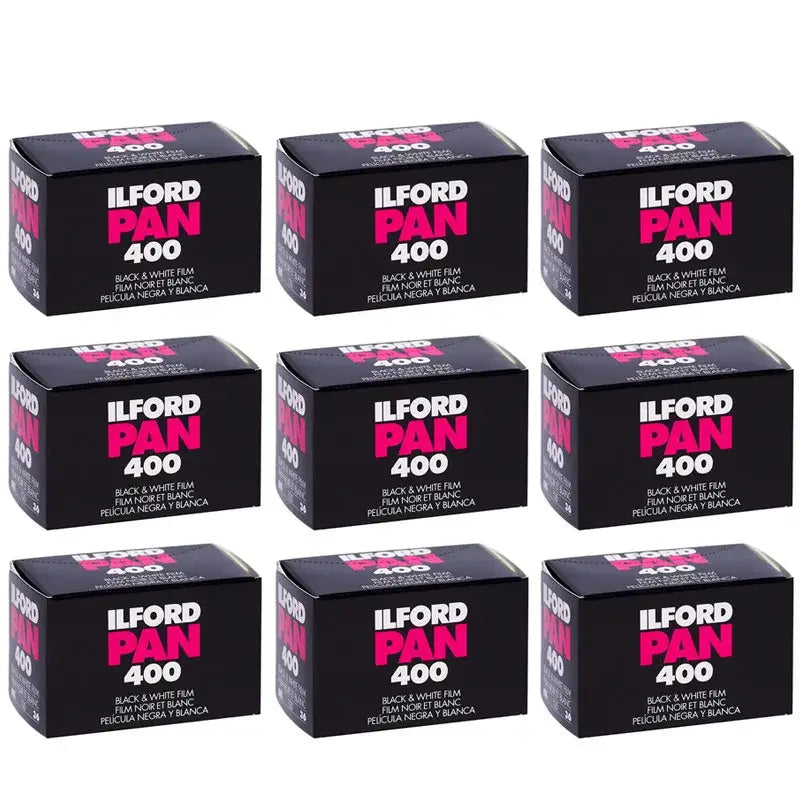 1-10 Roll ILFORD Pan 400 Black And White Film 135 35mm B&W Negative Film 36 Exposure/Roll Suitable For Kodak Film
