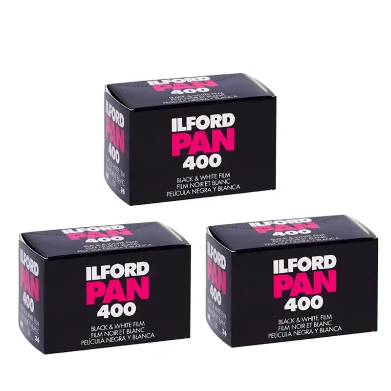 1-10 Roll ILFORD Pan 400 Black And White Film 135 35mm B&W Negative Film 36 Exposure/Roll Suitable For Kodak Film
