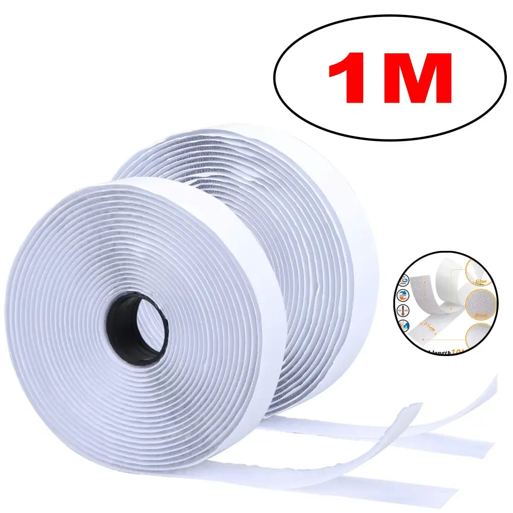 1-25M Velcros Self-Adhesive Hook And Loop Tape Fastener House Diy Magic Tap Auto Adhesive Strong Glue Stickers Sticker