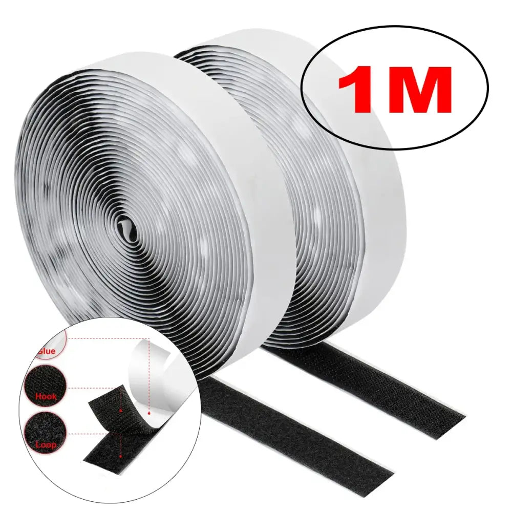 1-25M Velcros Self-Adhesive Hook And Loop Tape Fastener House Diy Magic Tap Auto Adhesive Strong Glue Stickers Sticker