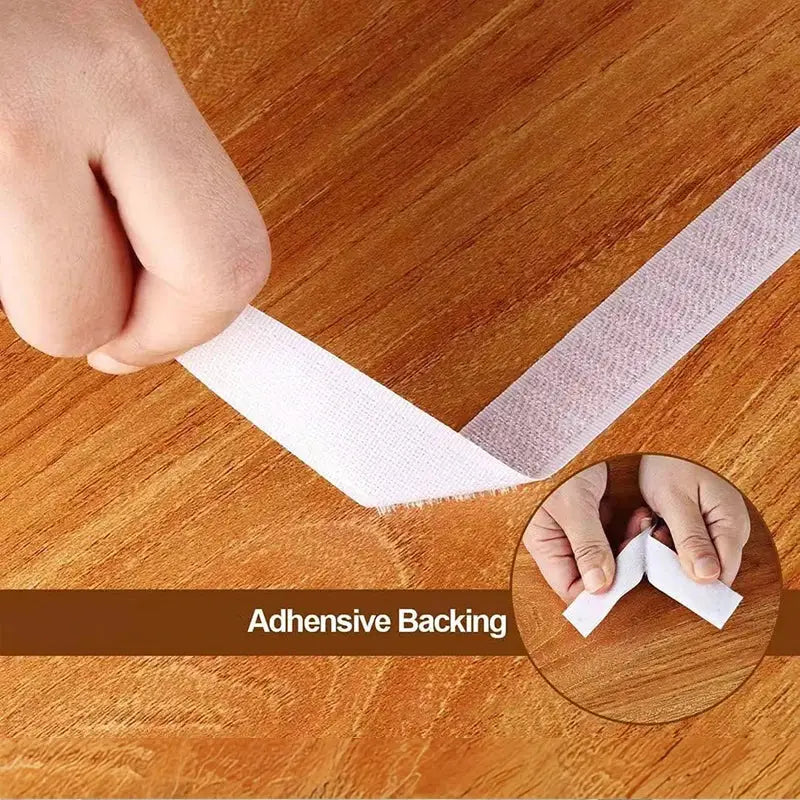 1-25M Velcros Self-Adhesive Hook And Loop Tape Fastener House Diy Magic Tap Auto Adhesive Strong Glue Stickers Sticker