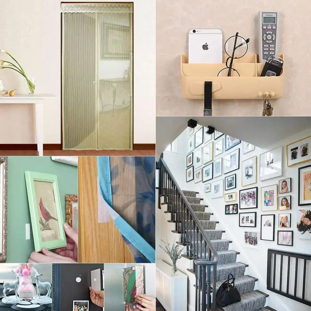 1-25M Velcros Self-Adhesive Hook And Loop Tape Fastener House Diy Magic Tap Auto Adhesive Strong Glue Stickers Sticker