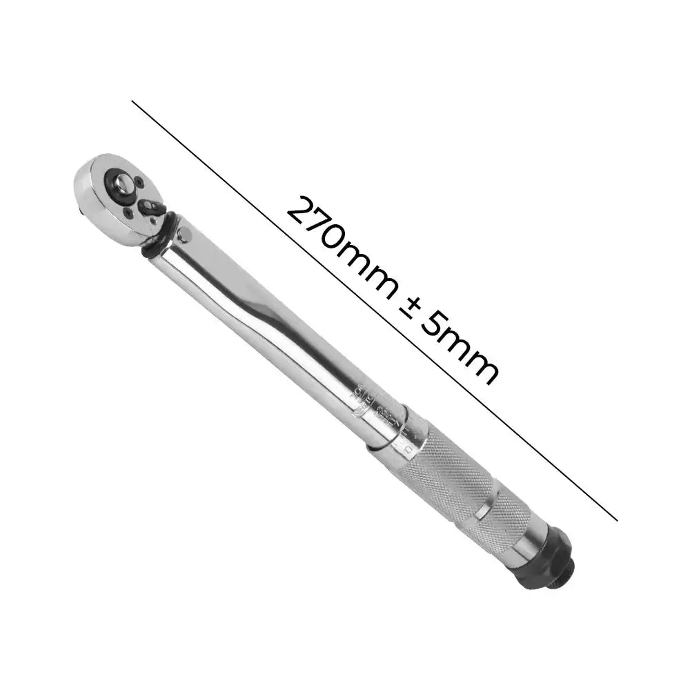 1/4″ Adjustable Torque Wrench 5–25 N·m with 3/8″ Adapter - Torque Wrench / 800g - HBC
