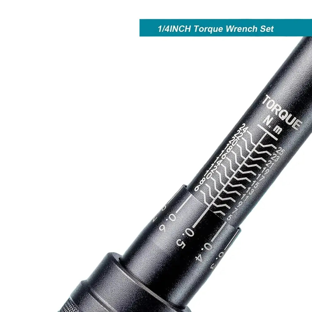 1/4″ Bike Torque Wrench Set (5–25 Nm) - Torque Wrench - HBC