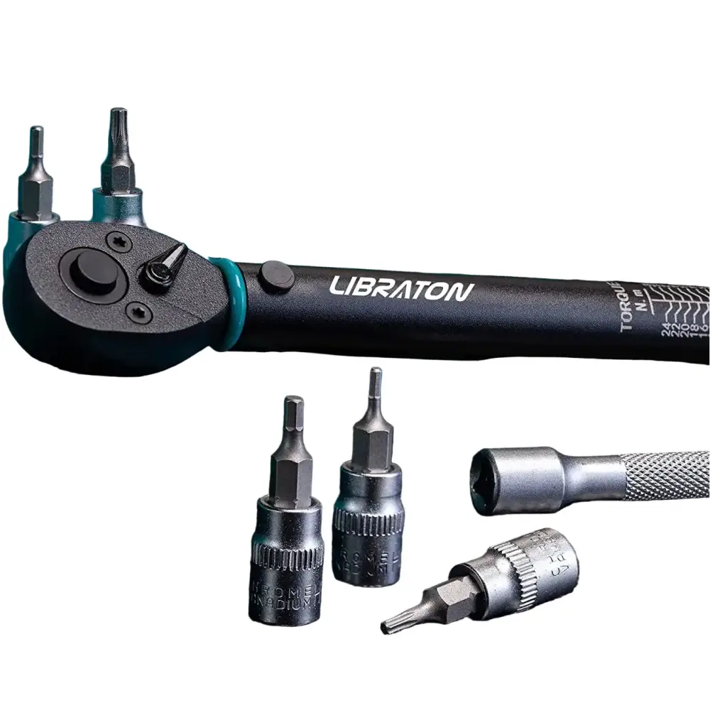 1/4″ Bike Torque Wrench Set (5–25 Nm) - Torque Wrench - HBC