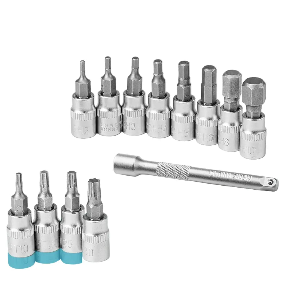 1/4″ Bike Torque Wrench Set (5–25 Nm) - Torque Wrench - HBC